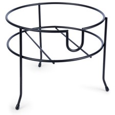 Distributeur de boissons verre avec robinet – support métal noir