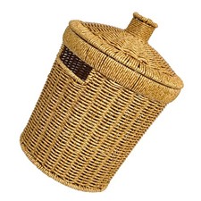  Poubelle ronde tissée avec