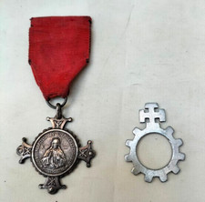 BAGUE CHAPELET ET MEDAILLE