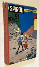 Reliure Recueil Album du journal SPIROU N° 51 - 1954 -  Etat  Très Correct