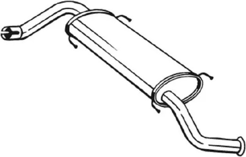 Silencieux final 281 873 - final, bosal