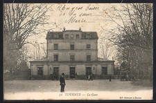 CPA Tournus, La Gare 
