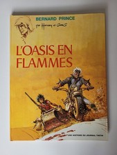 Superbe Bernard Prince - L'oasis en flammes - T 5 - Greg / Hermann -  EO  TTBE+