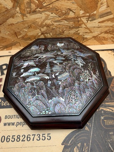 Vintage chinese black lacquer - chinese,