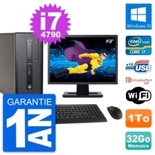 PC Tour HP 800 G1 Ecran 19"