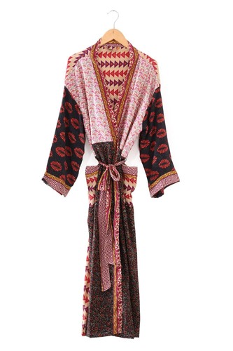 Kimono indien soie vintage - indien,