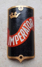 Vintage Head Badge Bicycles IMPERATOR France cycles antique Bike French metal #2