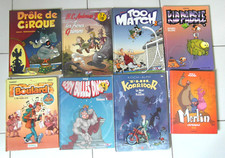 Lot de 8 BD - Bandes