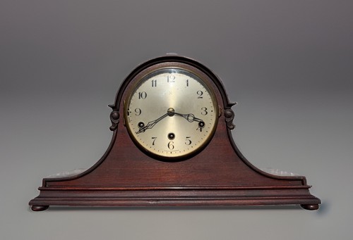 Antique german mantel clock - german,