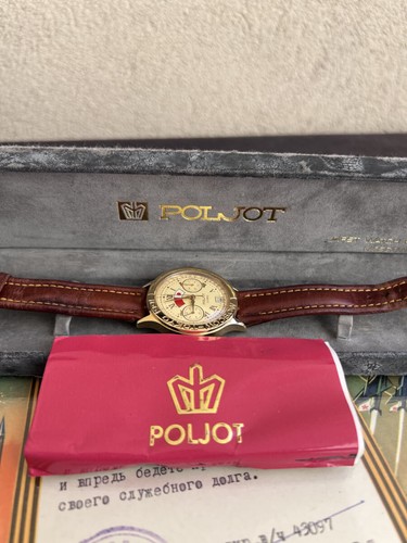 Montre poljot chronographe - montre,