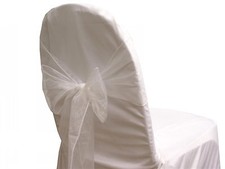 72 Chair Bow Organza Sashes