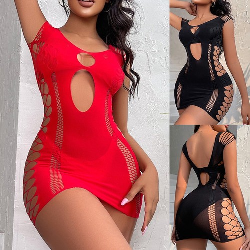 Robe femme résille - , de