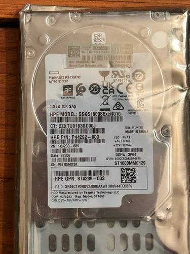 Hpe 3par 8tb sas 12g - 1.8tb,