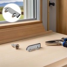  Lot de 6 roulettes de rechange pour portes coulissantes en verre : poulie de