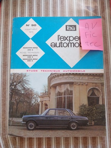 Revue technique mercedes benz - mercedes,