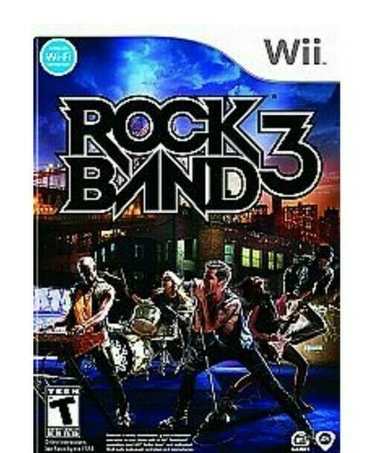 Wii rock band - rock,