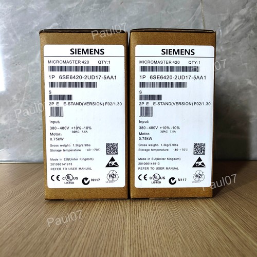 New siemens 6se6420 2ud17 - new,