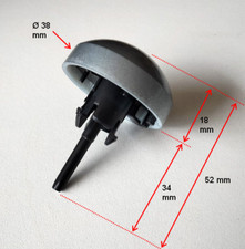 SS-183087 Bouton de réglage gris four ROWENTA TU380