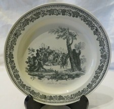 - ASSIETTE FAIENCE DE CREIL