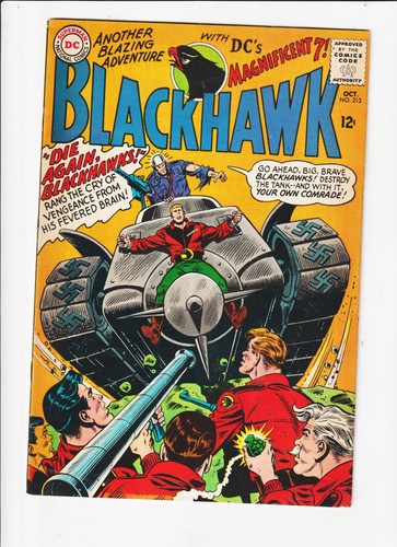 Blackhawk comics 213 - blackhawk, silver