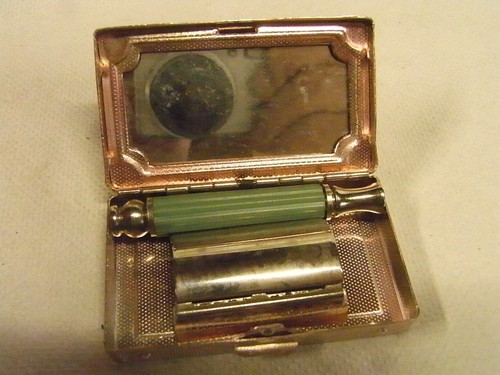 Ancien rasoir coffret voyage - ancien,