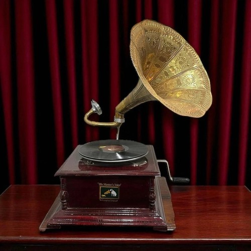 Gramophone ancien phonographe - gramophone, ancien,