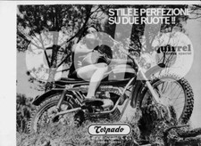 advertising Pubblicità brochure-MOTO TORPADO SQUIRELL 50 CROSS'71-MOTOITALIANE