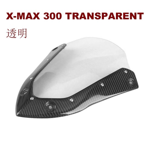 Max300 pare brise - x-max300, carbone