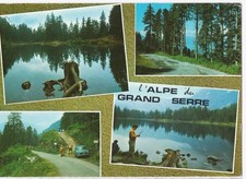L'Alpe du Grand Serre - La route forestière et les lacs