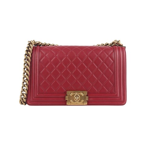 Chanel sac boy cuir - chanel,