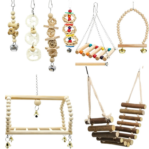 Jouets mâcher perroquet - jouets,