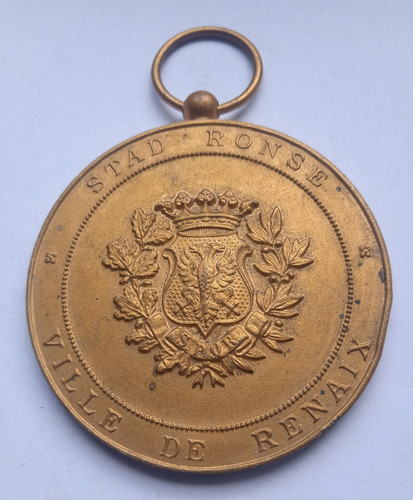 Belgian bronze medal - medal, /