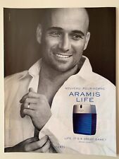 PUBLICITE 2003 - ARAMIS LIFE - ANDRE AGASSI
