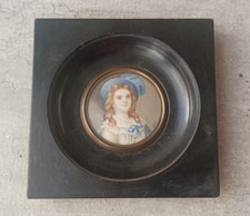 Miniature peinte à la gouache