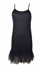 Fond robe bas tulle - robe,bas, tulle,noir