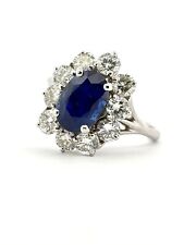 Bague marguerite diamants et