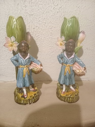 Paire vases aux - paire, de