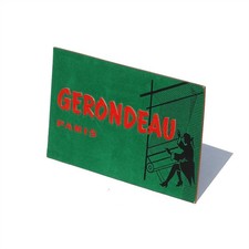Ancien carton publicitaire des