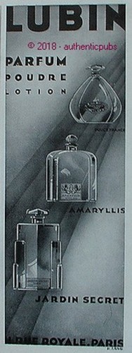 Publicite lubin parfums - publicite,