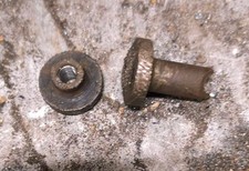 * 2 molette de tige de frein  125 peugeot 55 56 57 aiglon griffon fmc triporteur