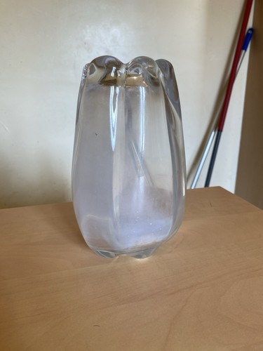Vase cristal verre épais - cristal?, verre?