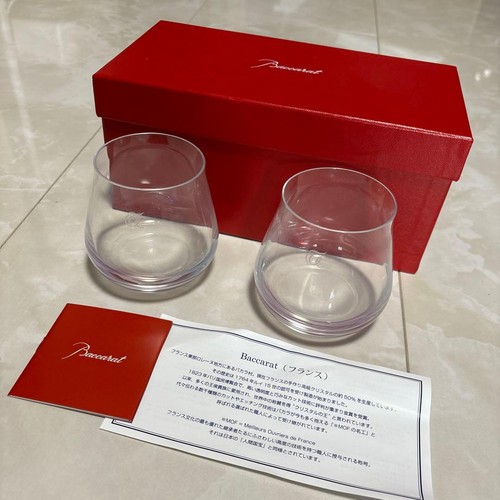 Baccarat pair glasses - of,