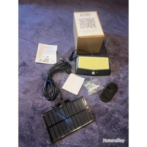 Lampe solaire applique murale - solaire,