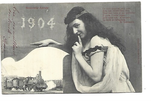 Carte fantaisie bergeret - fantaisie,