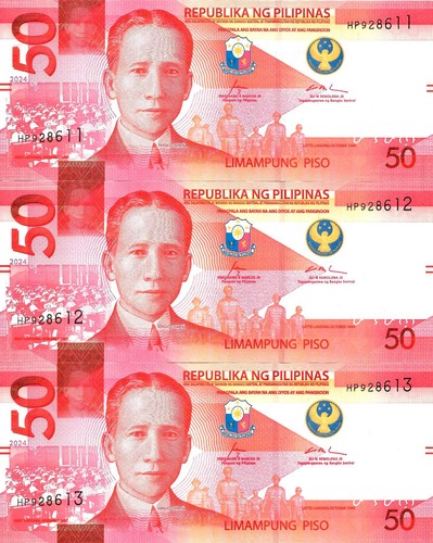 Philippines pesos 2024 - 50,