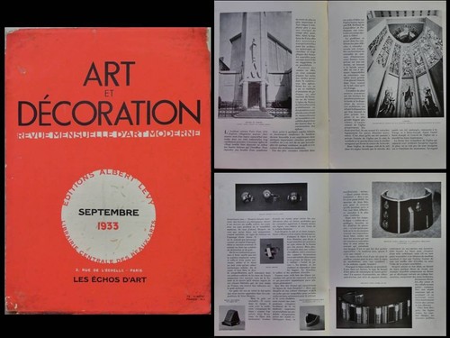 Art decoration 1933 - art,