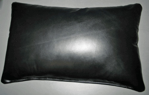 Housse coussin noire neuve - de,