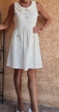 Robe Style Retro Broderie