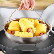Panier à vapeur en acier
