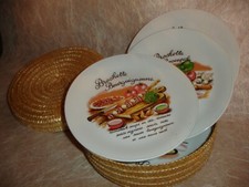 coffret paille 6 Assiettes à